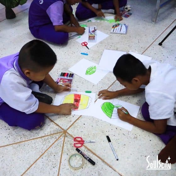 Workshop "การทำสื่อสร้างสรรค์และละครเพื่อการเรียนรู้" (1/4)
